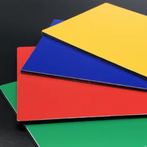 Blue and Orange 3mm Double Face  ALUCOBOND