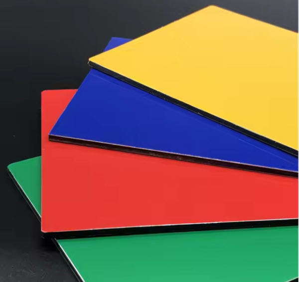 Blue and Orange 3mm Double Face  ALUCOBOND