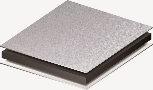 Rat Grey and Grey 3mm Double Face  ALUCOBOND