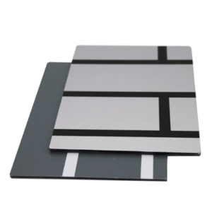 White and black 3mm Double Face  ALUCOBOND